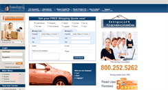 Desktop Screenshot of homeshipping.com